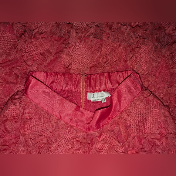 Anthropologie Like New Long Ruffled Skirt - Picture 5 of 6